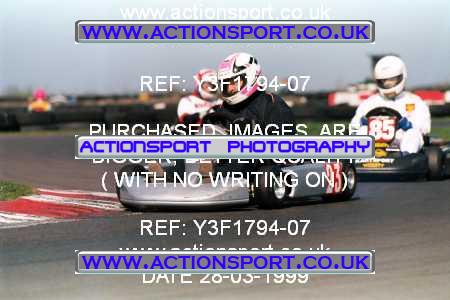 Photo: Y3F1794-07 ActionSport Photography 28/03/1999 Lincs Kart Club - Fulbeck  _8_SeniorTKM #23