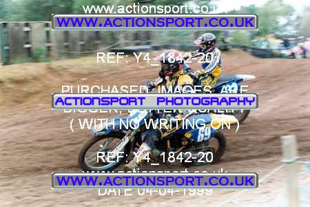 Photo: Y4_1842-20 ActionSport Photography 04/04/1999 YMSA Hants & Dorset SSC [Supercross] - Matchams Park  _3_125Seniors #69