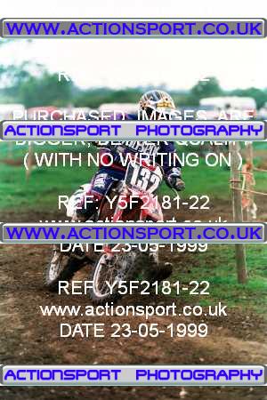 Photo: Y5F2181-22 ActionSport Photography 23/05/1999 AMCA Shepshed MC - Wymeswold  _8_JuniorsUnlimitedGp3 #132