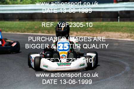 Photo: Y6F2305-10 ActionSport Photography 13/06/1999 Clay Pigeon Kart Club  _1_JuniorTKM #25