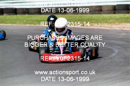 Photo: Y6F2315-14 ActionSport Photography 13/06/1999 Clay Pigeon Kart Club  _3_Cadets #41