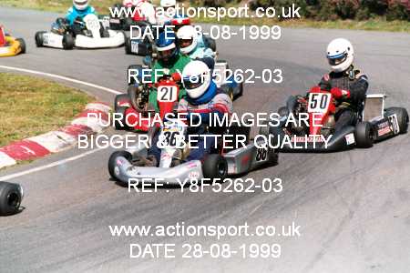 Photo: Y8F5262-03 ActionSport Photography 28/08/1999 Camberley Kart Club 40th Anniversary with John Surtees CBE - Blackbushe  _8_125Europa #86