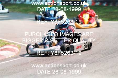 Photo: Y8F5263-19 ActionSport Photography 28/08/1999 Camberley Kart Club 40th Anniversary with John Surtees CBE - Blackbushe  _8_125Europa #86