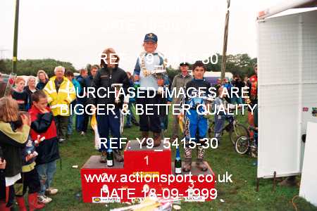 Photo: Y9_5415-30 ActionSport Photography 18/09/1999 BSMA UK Schoolgirl Championship - Fraddon _5_Podiums