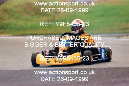 Photo: Y9F5435-23 ActionSport Photography 26/09/1999 Manchester & Buxton Kart Club GOLD CUP - Three Sisters  _3_125s #6