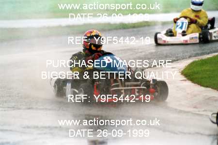 Photo: Y9F5442-19 ActionSport Photography 26/09/1999 Manchester & Buxton Kart Club GOLD CUP - Three Sisters  _3_125s #88