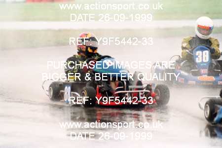 Photo: Y9F5442-33 ActionSport Photography 26/09/1999 Manchester & Buxton Kart Club GOLD CUP - Three Sisters  _3_125s #88