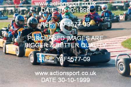 Photo: YAF5577-09 ActionSport Photography 30/10/1999 F6 Karting Festival - Lydd  _4_JuniorProKart_Thunderkart_JuniorModified #6
