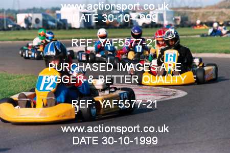 Photo: YAF5577-21 ActionSport Photography 30/10/1999 F6 Karting Festival - Lydd  _4_JuniorProKart_Thunderkart_JuniorModified #6