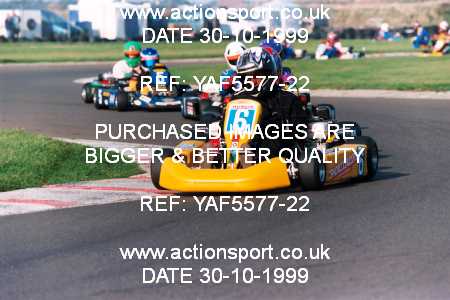Photo: YAF5577-22 ActionSport Photography 30/10/1999 F6 Karting Festival - Lydd  _4_JuniorProKart_Thunderkart_JuniorModified #6