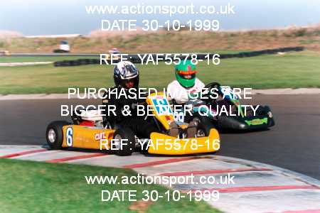 Photo: YAF5578-16 ActionSport Photography 30/10/1999 F6 Karting Festival - Lydd  _4_JuniorProKart_Thunderkart_JuniorModified #6