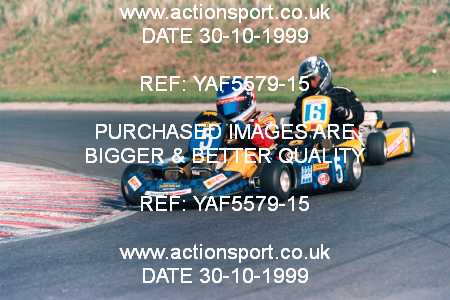 Photo: YAF5579-15 ActionSport Photography 30/10/1999 F6 Karting Festival - Lydd  _4_JuniorProKart_Thunderkart_JuniorModified #6