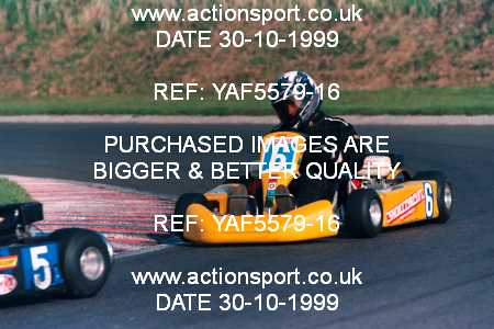 Photo: YAF5579-16 ActionSport Photography 30/10/1999 F6 Karting Festival - Lydd  _4_JuniorProKart_Thunderkart_JuniorModified #6