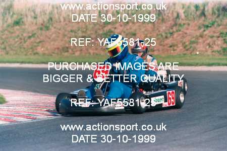 Photo: YAF5581-25 ActionSport Photography 30/10/1999 F6 Karting Festival - Lydd  _5_SeniorProKart_SnrPrKartLight #69