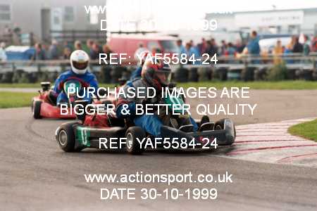 Photo: YAF5584-24 ActionSport Photography 30/10/1999 F6 Karting Festival - Lydd  _7_SeniorProKartHeavy_SeniorThunderkart #2000
