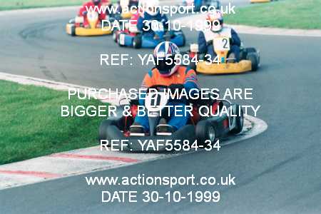 Photo: YAF5584-34 ActionSport Photography 30/10/1999 F6 Karting Festival - Lydd  _7_SeniorProKartHeavy_SeniorThunderkart #2000