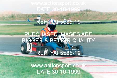 Photo: YAF5585-19 ActionSport Photography 30/10/1999 F6 Karting Festival - Lydd  _7_SeniorProKartHeavy_SeniorThunderkart #2000