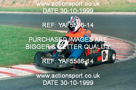 Photo: YAF5586-14 ActionSport Photography 30/10/1999 F6 Karting Festival - Lydd  _7_SeniorProKartHeavy_SeniorThunderkart #2000