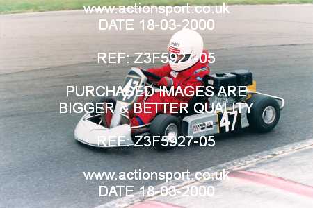 Photo: Z3F5927-05 ActionSport Photography 18/03/2000 F6 Karting - Lydd  _1_Cadets #47