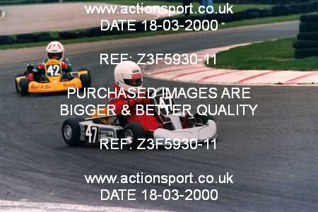 Photo: Z3F5930-11 ActionSport Photography 18/03/2000 F6 Karting - Lydd  _1_Cadets #47