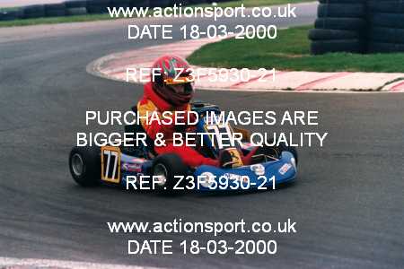 Photo: Z3F5930-21 ActionSport Photography 18/03/2000 F6 Karting - Lydd  _1_Cadets #77