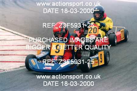 Photo: Z3F5931-25 ActionSport Photography 18/03/2000 F6 Karting - Lydd  _1_Cadets #20