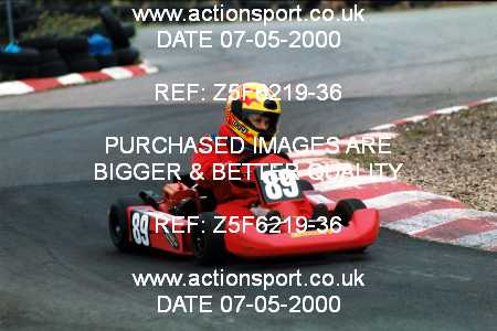 Photo: Z5F6219-36 ActionSport Photography 07/05/2000 Forest Edge Kart Club  _1_Cadets #89