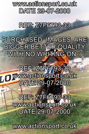 Photo: Z7F6793-33 ActionSport Photography 30/07/2000 Moredon MX Aces of Motocross - Farleigh Castle  _5_Seniors #91