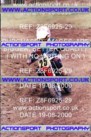 Photo: Z8F6925-29 ActionSport Photography 19/08/2000 ProClean Ladies Motocross International - Elsworth  _6_Autos #25