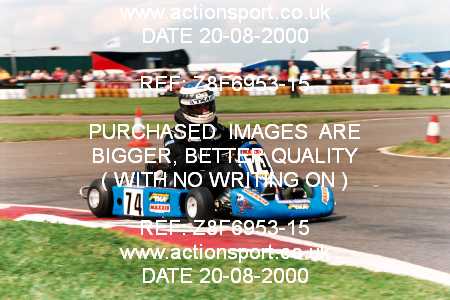 Photo: Z8F6953-15 ActionSport Photography 20/08/2000 Hunts Kart Club TKM Festival - Kimbolton  _6_JuniorIntersOPlate #74