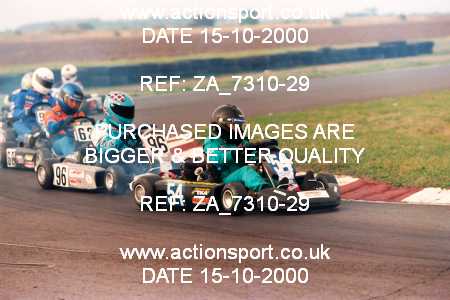 Photo: ZA_7310-29 ActionSport Photography 15/10/2000 NKRA Kart Finals - Fulbeck  _1_JuniorTKM #54