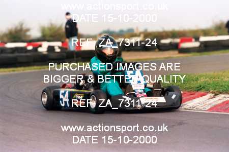 Photo: ZA_7311-24 ActionSport Photography 15/10/2000 NKRA Kart Finals - Fulbeck  _1_JuniorTKM #54