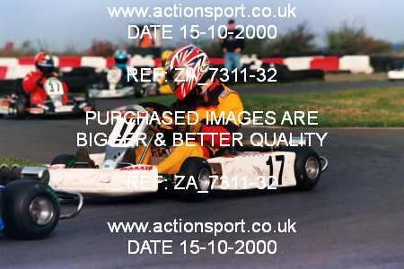 Photo: ZA_7311-32 ActionSport Photography 15/10/2000 NKRA Kart Finals - Fulbeck  _1_JuniorTKM #17