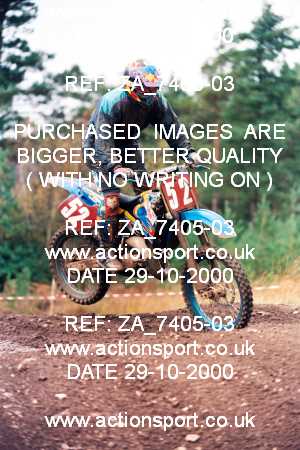 Photo: ZA_7405-03 ActionSport Photography 29/10/2000 YMSA Hants & Dorset YMC - Trigon _6_Novices #52