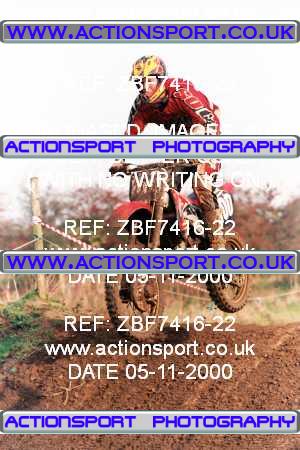 Photo: ZBF7416-22 ActionSport Photography 05/11/2000 AMCA Wigsley MCC _2_125Juniors #100