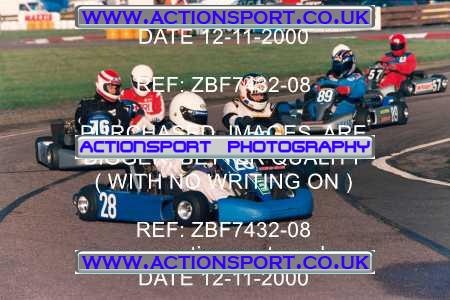 Photo: ZBF7432-08 ActionSport Photography 12/11/2000 Hunts Kart Club - Kimbolton _3_Rotax #76