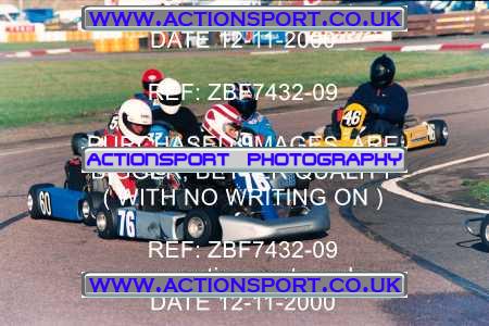 Photo: ZBF7432-09 ActionSport Photography 12/11/2000 Hunts Kart Club - Kimbolton _3_Rotax #76