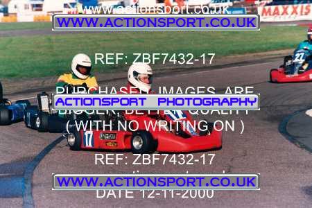 Photo: ZBF7432-17 ActionSport Photography 12/11/2000 Hunts Kart Club - Kimbolton _3_Rotax #22