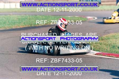 Photo: ZBF7433-05 ActionSport Photography 12/11/2000 Hunts Kart Club - Kimbolton _3_Rotax #76