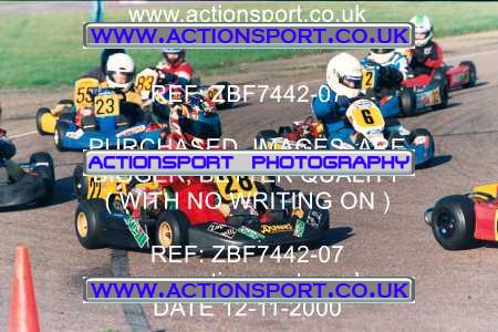 Photo: ZBF7442-07 ActionSport Photography 12/11/2000 Hunts Kart Club - Kimbolton _7_Cadets #6