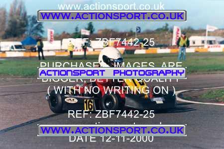 Photo: ZBF7442-25 ActionSport Photography 12/11/2000 Hunts Kart Club - Kimbolton _7_Cadets #16