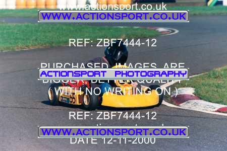 Photo: ZBF7444-12 ActionSport Photography 12/11/2000 Hunts Kart Club - Kimbolton _7_Cadets #55