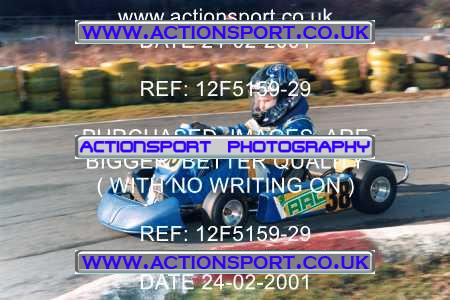 Photo: 12F5159-29 ActionSport Photography 24/02/2001 Camberley Kart Club - Blackbushe _1_Cadets #38