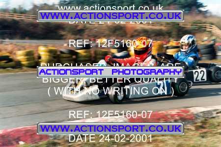 Photo: 12F5160-07 ActionSport Photography 24/02/2001 Camberley Kart Club - Blackbushe _2_JuniorTKM #21