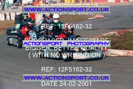 Photo: 12F5162-32 ActionSport Photography 24/02/2001 Camberley Kart Club - Blackbushe _2_JuniorTKM #91