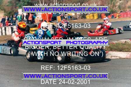 Photo: 12F5163-03 ActionSport Photography 24/02/2001 Camberley Kart Club - Blackbushe _2_JuniorTKM #21