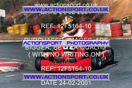 Photo: 12F5164-10 ActionSport Photography 24/02/2001 Camberley Kart Club - Blackbushe _3_ProKarts #52