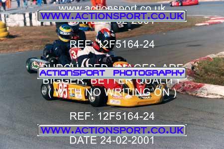 Photo: 12F5164-24 ActionSport Photography 24/02/2001 Camberley Kart Club - Blackbushe _4_SeniorTKM #34