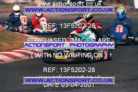 Photo: 13F5202-28 ActionSport Photography 04/03/2001 Super 1 Kart Championship [Senior TKM & Rotax] - Three Sisters, Wigan _1_SeniorTKM #39