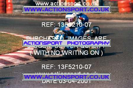 Photo: 13F5210-07 ActionSport Photography 04/03/2001 Super 1 Kart Championship [Senior TKM & Rotax] - Three Sisters, Wigan _2_Rotax #41